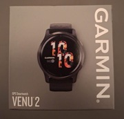 Garmin Venu 2 - 45 mm - czarny - używany - sprawny
