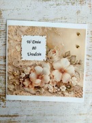 Elegancka kartka 80 urodziny 