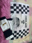 Flaga i szal Juventusu