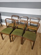 Komplet 6 szt. krzeseł antyki Art Deco