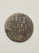 Niemcy Hesja-Kassel 3 halerze 1760 - 1761r.  Fryderyk II Heski - Rzadka