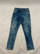 skinny jeans rurki jeansowe damskie granatowe niebieskie
