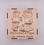 Skarbonka Wykreślanka – Świnka Peppa – Oszczędzam na radosne chwile