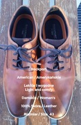 Rockport  Amerykańskie męskie wygodne buty skórzane, 100% Skóra, Roz. 43