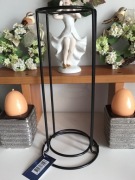 Czarny metalowy Stojak do kubków. Organizacja kuchni Nowy