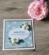 Ręcznie wykonana kartka z okazji przejścia na emeryturę 
