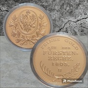 Medal FEINES GOLD AUS DER FURSTEN ZECHE 1803