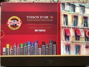 Koh-I-Noor zestaw artystyczny pasteli suchych Toison D'OR 36 kolorów