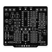 MP DEEP BLUE DELAY REPLIKA - PŁYTKA DRUKOWANA