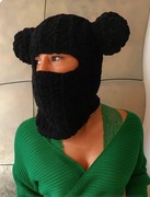 Ciepła kominiarka z uszami - r. uniwersalny