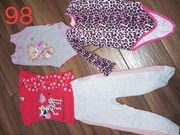 Ubranka dla dziewczynki rozmiar 98