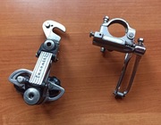 Romet Favorit ZZR Huragan Jaguar Sport Meteor przerzutka przednia + tylna