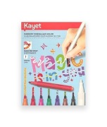 Markery zmieniające kolor kayet 7, magiczne markery kayet