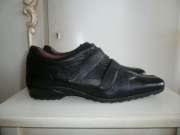 Cliffon PIĘKNE skórzane casualowe czarne świetny stan UNISEX 41 wkł 27,5cm