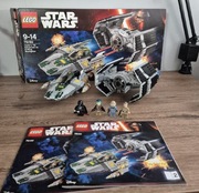 Lego Star Wars 75150 Tie Advanced vs A wing