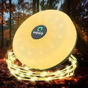 MoKo Lampki LED na Camping – 4w1 Wielofunkcyjne, Ładowalne Lampki 10m