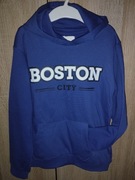 Bluza kangurka z kapturem Boston r. 122/128