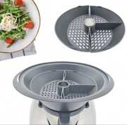 Forma silikonowa do Varoma - 3 przegrody gotowanie na parze