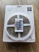 Taśma led 5 m z pilotem o zmiennych barwach nowa