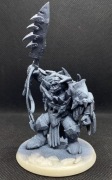 Ork Bigboss, figurka rpg druk 3d i gier bitewnych, podstawka 60 mm
