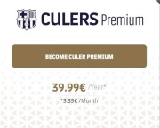 Subskrypcja FC Barcelona CULERS Premium