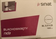 Wkręty Siniat BL 3,5x25mm 1000szt