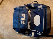 Plecak Fila z chowanym kapturem 