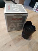 Obiektyw Samyang 24mm 1.8 Sony FE Full frame