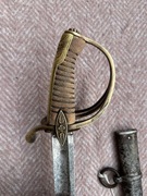 Szabla Legionowa wraz z pochwą - sygn. Morawski Warszawa