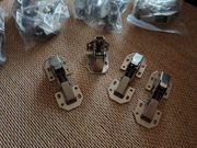 ZAWIASY MEBLOWE HYDRAULICZNE CICHY DOMYK Montaż na Wkręty Typ Hinge