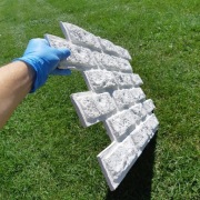 Panel starej białej cegły z fugą gipsowa ZRB SAM!