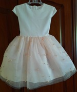 Sukienka wizytowa dla dziewczynki R. 146