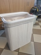 KOSZ NA PRANIE 100L Z POKRYWĄ BAMBUSOWY DUŻY DO ŁAZIENKI