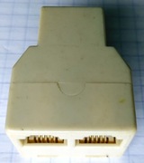 Rozdzielacz telefoniczny trójnik RJ11 6p4c 3x gniazdo za 2 sztuki