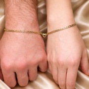 Bransoletki dla Par Połówki Serca | Zestaw Zakochanych | Prezent