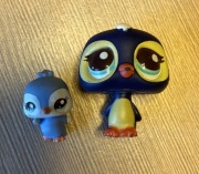 Littlest Petshop zestaw rodzinny pingwin Ruchome