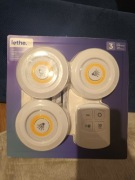 Lethe Lampki podszafkowe LED 3 sztuki pilot