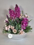 Stroik Wielkanoc Wiosna wiosenny kompozycja Kwiaty 