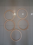 5 obręczy ze sklejki łapacz snów