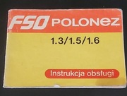 PRL- Instrukcja obsługi FSO POLONAZ - wydanie 1989r 
