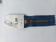 Zamek do spodni jeansów 5cm metalowy granatowy