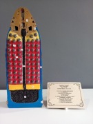 Pocisk Szrapnel 10 cm Austro-Węgry Przekrój BCM