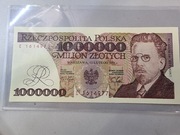 Banknot 1000000 zł 1991r E1614977 super stan