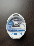 Żarówka 2x Philips h7 WhiteVision ultra 4200 + W5W