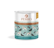 Karma mokra PERRO Wołowina z korzeniem pietruszki puszka 850g