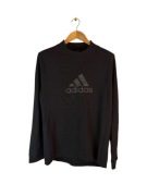 Bluza Adidas czarna duże logo l