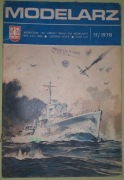 Modelarz 11/1978 Miesięcznik Ligi Obrony Kraju Dla Modelarzy