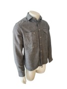 Koszula męska Clay Cooper – szara – rozmiar M – stan bardzo dobry