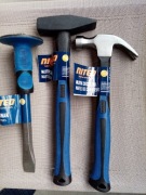 Zestaw narzędzi, młotki+przecinak Nowe 