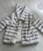 Futro szynszyl krolik rex rozm S M do L